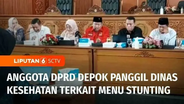 VIDEO: Viral Dibicarakan di Medsos, DPRD Depok Panggil Dinas Kesehatan Terkait Menu Stunting