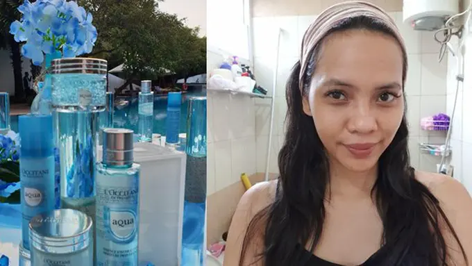 Merawat kulit dengan L’Occitane Aqua Reotier./Copyright Vemale