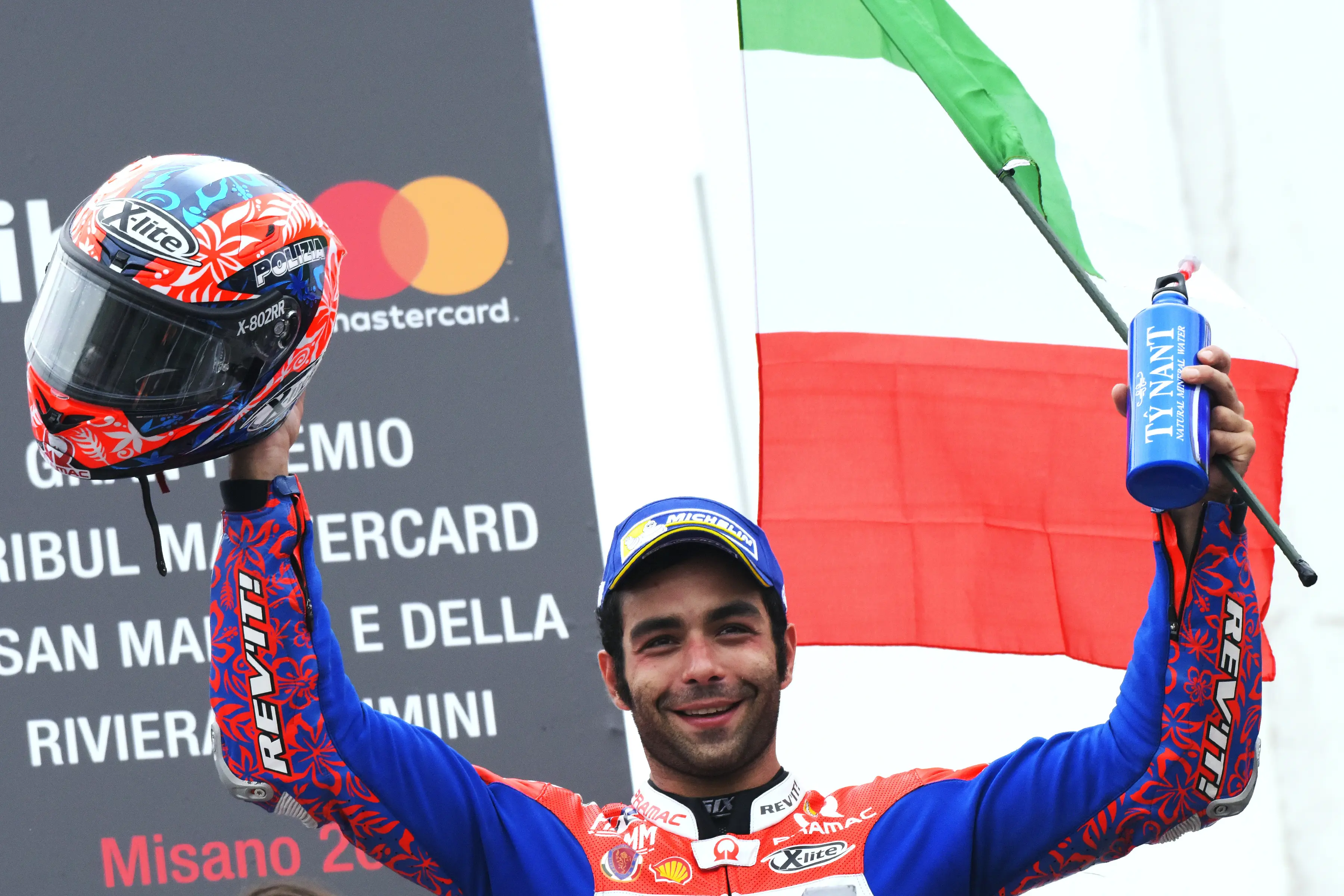 Apakah Danilo Petrucci bakal tergusur dari Pramac Ducati di MotoGP 2019? (Marco BERTORELLO / AFP)
