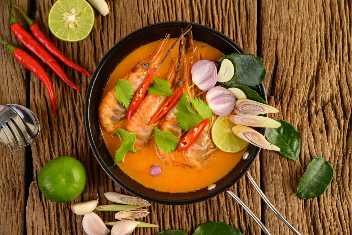 udang kuah santan