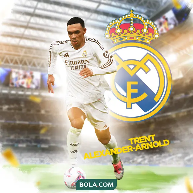 Real Madrid - Ilustrasi Trent Alexander-Arnold Ver 3