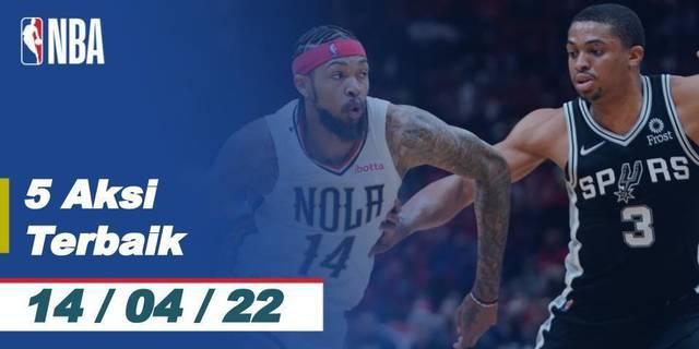 VIDEO: 5 Aksi Terbaik Turnamen Play-In NBA Hari Ini, Mulai dari Assist Trae Young Hingga Dunk Brandon Ingram