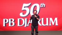 President Director Djarum Foundation, Victor R Hartono, bertekad untuk terus membantu Indonesia berprestasi di dunia bulutangkis. (PB Djarum/Edward Luhukay)