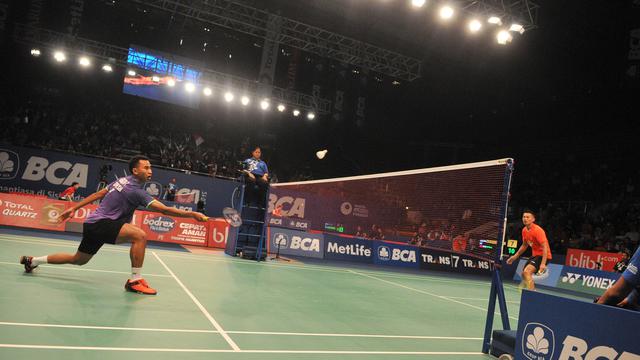 Tunggal putra Indonesia Tommy Sugiarto