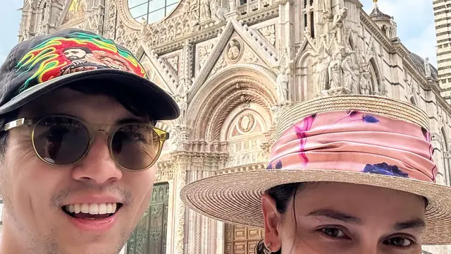 Luna Maya dan Maxime Bouttier. (Foto: Dok. Instagram @lunamaya)