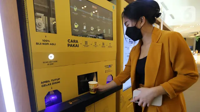 Smart Vending Machine Sajikan Produk UMKM