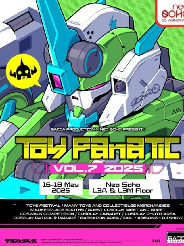 Beragam Mainan, Kompetisi sampa Aksi DJ di Toy Fanatic 2025.  foto: dok. Neo Soho