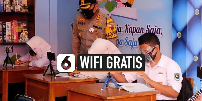 VIDEO: Polres Cilacap Wajibkan Polsek Menyediakan Wifi Gratis Buat Siswa