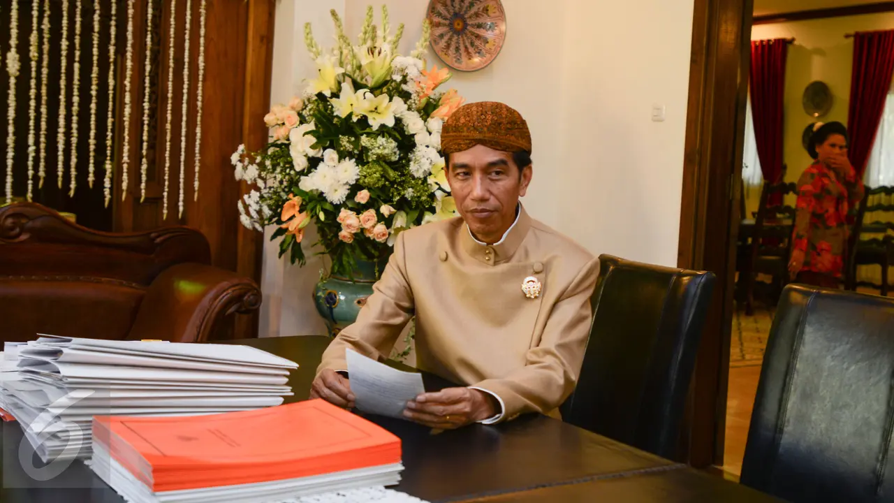 Jokowi Masih Sibuk Urus Negara Jelang Pernikahan Gibran-Selvi