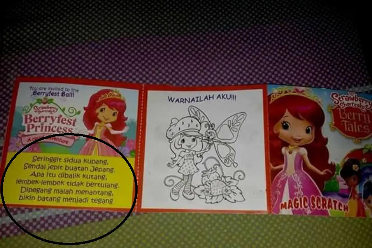 Beredar Buku Buat Anak Berpuisi Erotis dan Ajarkan Cinta Sejenis