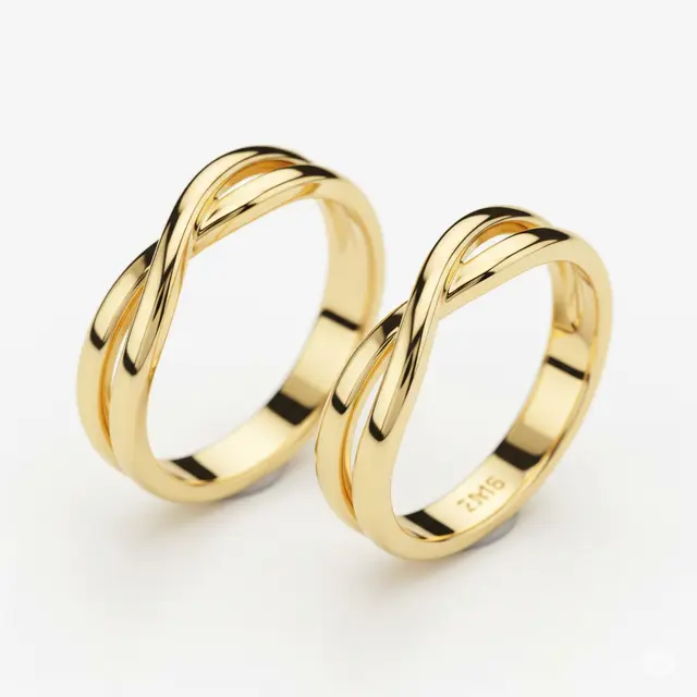 7 Model Cincin Emas Buat Tunangan Couple, Cocok untuk Pria dan Wanita