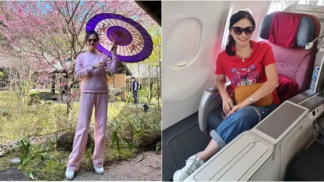 6 Potret Gaya Donna Harun Vs Puspa Dewi, Nenek Awet Muda di Usia 50 Tahunan