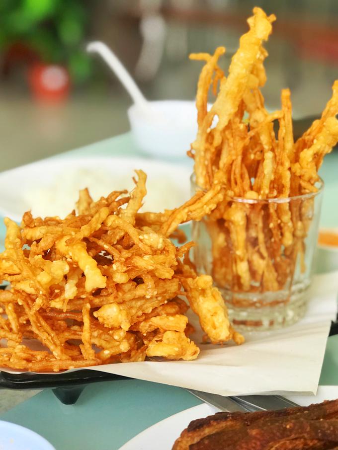 Resep Praktis Jamur Enoki Goreng Krispi Enak Banget