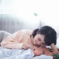 Andien dan buah hatinya. (Instagram/andienaisyah)