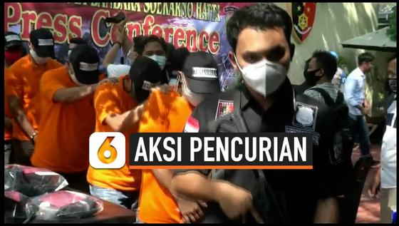 VIDEO: Kawanan Pencuri Nekat Beraksi di Kantor Polisi