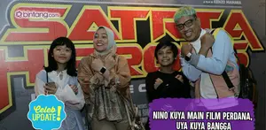 Nino Kuya main film, Uya Kuya merasa senang dan bangga.