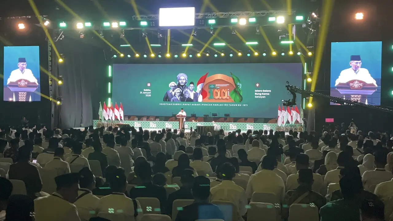 Gus Yahya di Harlah ke-100 Tahun NU: Setelah Dinamika Hebat, Tetap Bersatu