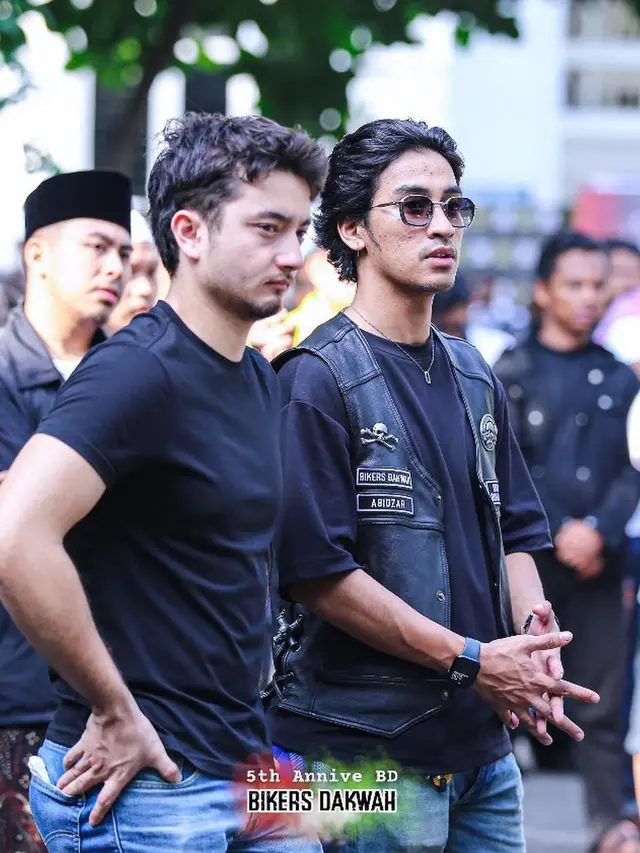 8 Potret Abidzar Al Ghifari Ikut Touring dengan Geng Motor, Curi Perhatian