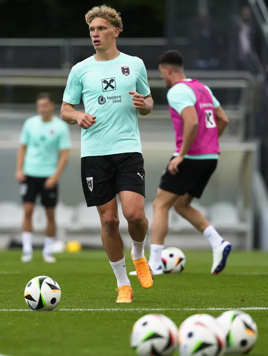 Euro 2024 akan menjadi penampilan keempat Austria di turnamen antar negara Eropa tersebut. (AP Photo/Markus Schreiber)