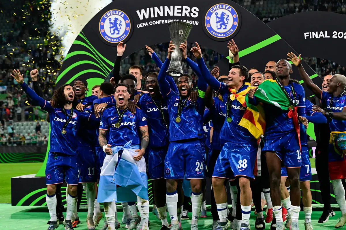 uara UEFA Conference League 2024/2025, Chelsea Lengkapi Koleksi Trofi Antarklub Eropa