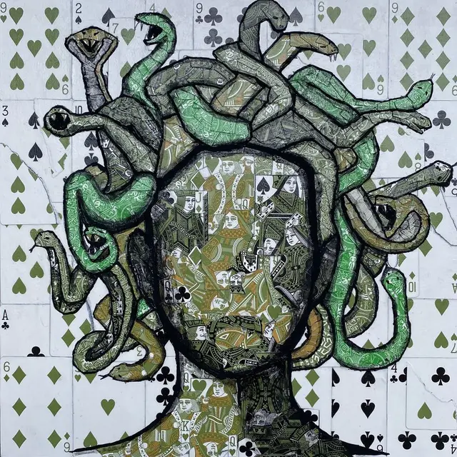 Pria Ini Buat Karya Seni Bermodal Permainan Kartu, 8 Hasilnya Mengesankan