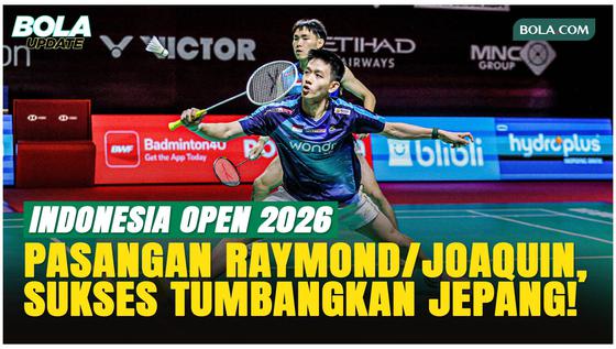 Balas Dendam Berhasil! Raymond/Joaquin Tumbangkan Pasangan Jepang di Indonesia Open 2026