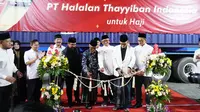 Menag Lepas Ekspor Perdana Makanan Siap Saji Jemaah Haji Indonesia ke Arab Saudi