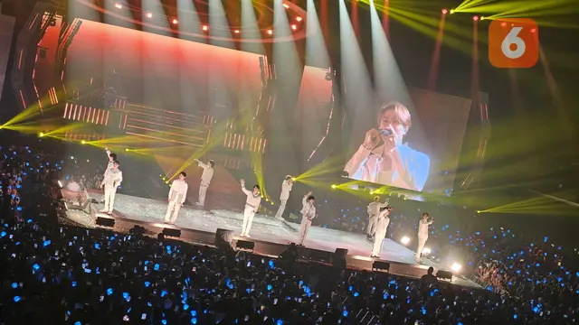 Lagu Baru Yoshi TREASURE "STUPID" Disambut Histeris di Konser Jakarta (Foto: Aditya Eka Prawira/Liputan6.com)