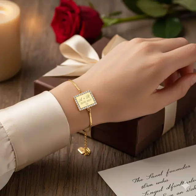 Model Gelang Emas Berlian Terbaru (Foto: Gemini AI)