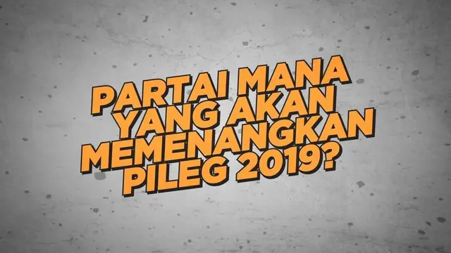 Lingkaran Survei Indonesia merilis hasil survei partai politik yang akan memenangkan Pileg 2019.