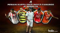 4 Pemain Kartu Truf Paulo Camargo di Persija (bola.com/Rudi Riana)