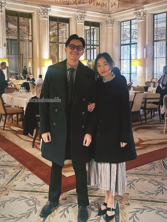 Brandon Salim  dan kekasih