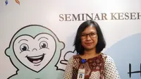 Konsultan Kejiwaan dari RSCM (Rumah Sakit Dr. Cipto Mangunkusumo), Dr. Hervita Diatri, SpKJ(K) Menjelaskan Mengenai Pasien Bipolar Perempuan (Liputan6.com/Aretyo Jevon Perdana)