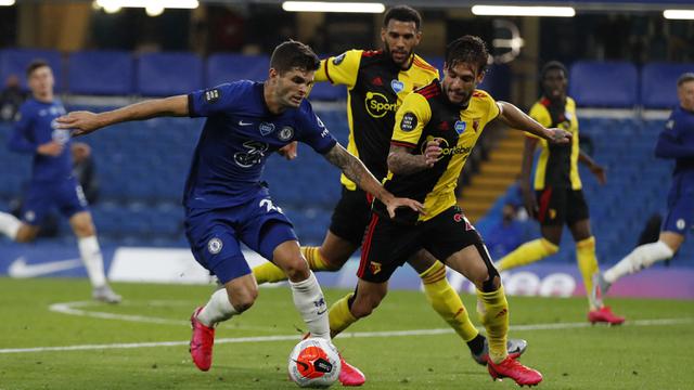 FOTO: Cukur Watford 3-0, Chelsea Kembali Geser MU