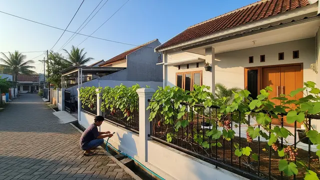 Cara Menanam Anggur yang Merambat di Pagar Rumah agar Rapi dan Indah