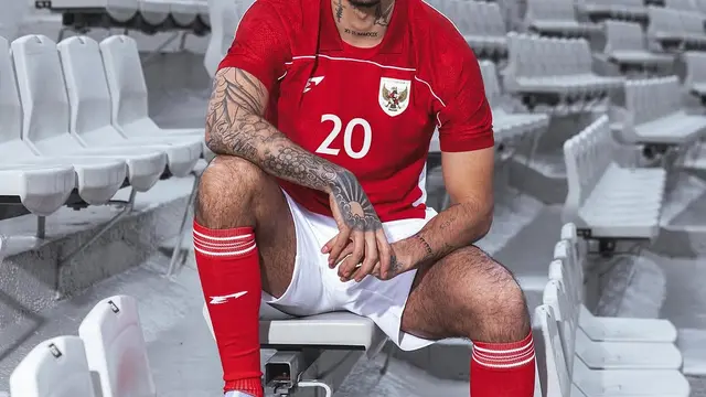 Potret Jersey Baru Timnas Indonesia