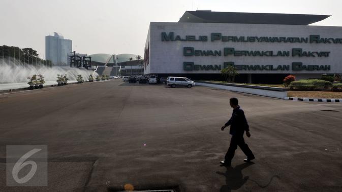 Gedung DPR/MPR/DPD RI, Jakarta, Rabu (4/11/2015). (Liputan6.com/Johan Tallo)