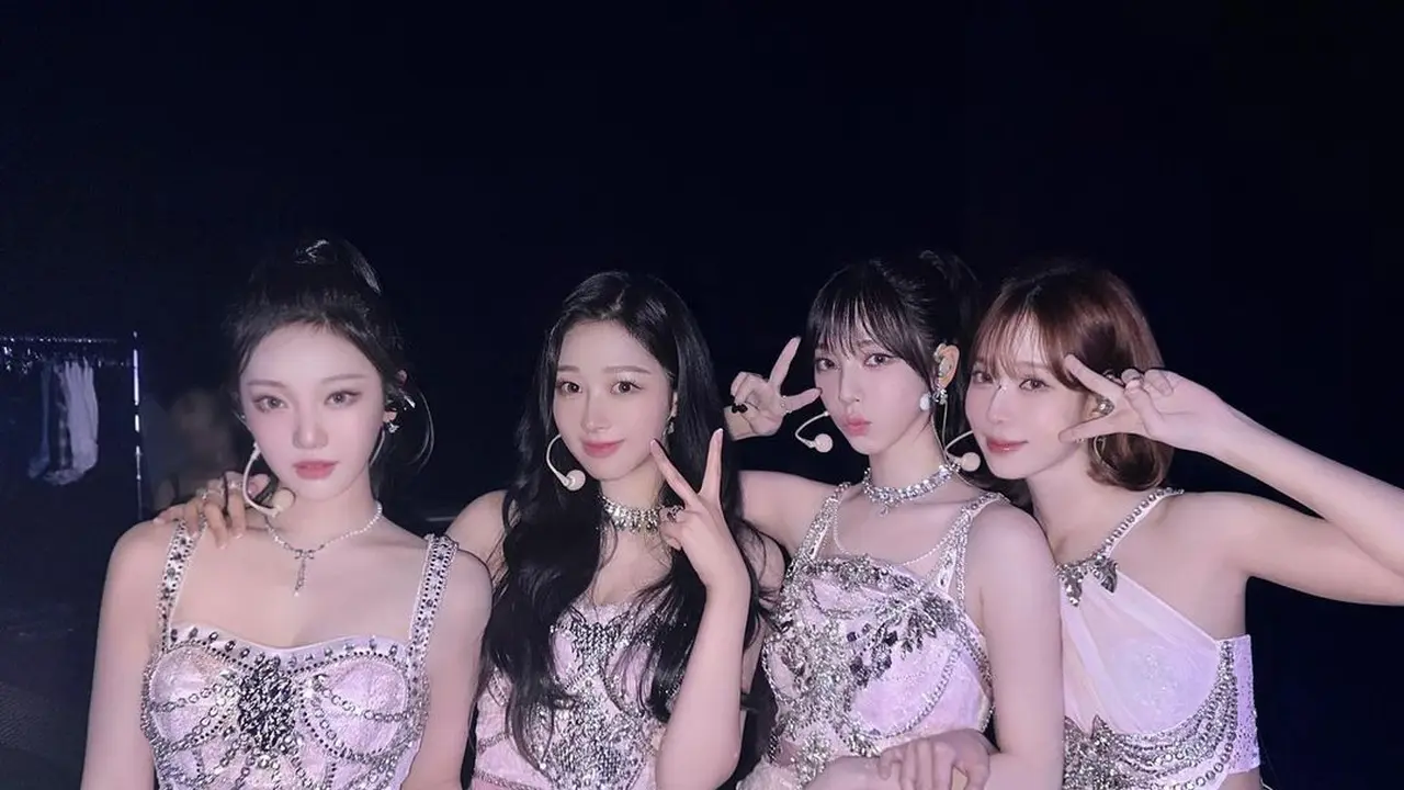 Outfit panggung Aespa yang tifak pernah gagal