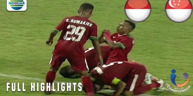 VIDEO: Timnas Indonesia Gebuk Singapura 4-0