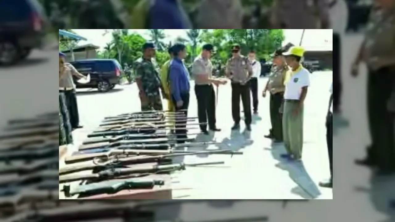 senjata suku anak dalam