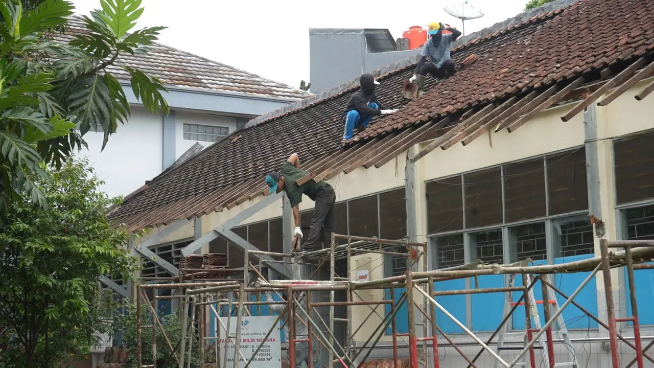 Kemensos mulai renovasi bangunan SLBN A Pajajaran di Bandung, Jawa Barat.
