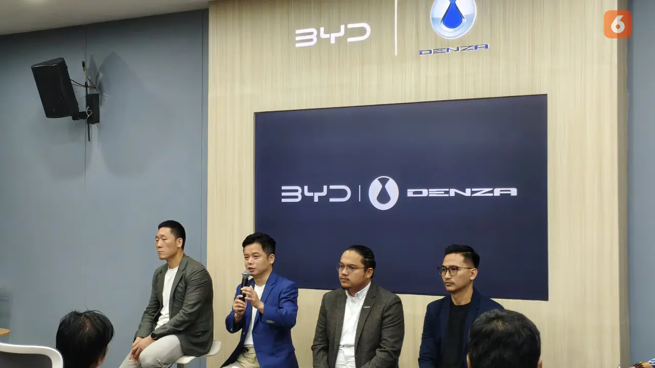 Diskusi eksklusif bersama manajemen BYD Motor Indonesia di Media Room, GIIAS 2025 (Liputan6.com/Muhamad Ridewan)