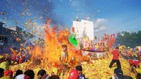 Festival Bakar Tongkang 2019 Jaring Puluhan Ribu Wisatawan
