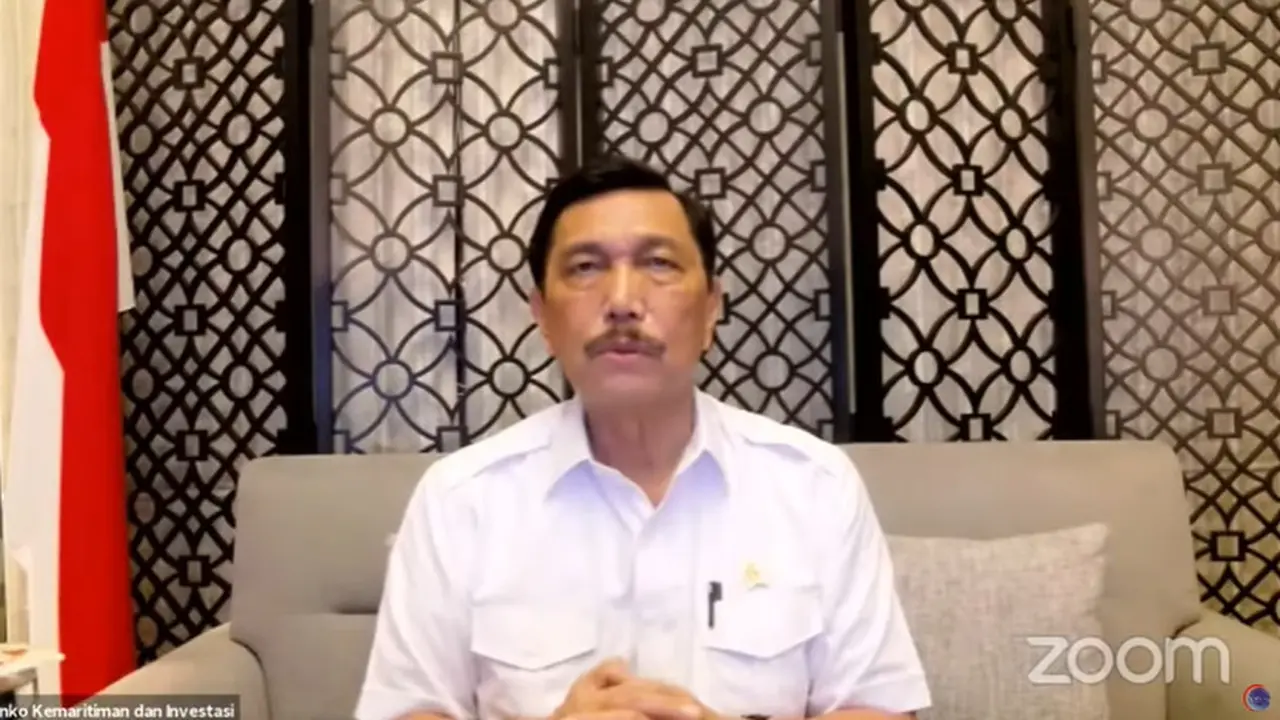 Menteri Koordinator Kemaritiman dan Investasi Luhut Binsar Pandjaitan.