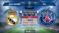 Liga Champions_Real Madrid Vs PSG (Bola.com/Adreanus Titus)