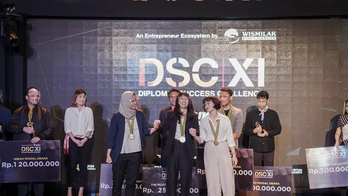 Tiga pengusahan perempuan Pemenang Diplomat Succes Challenge XI /dok. DSC