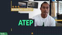 Wawancara eksklusif Atep. (Bola.com/Dody Iryawan)