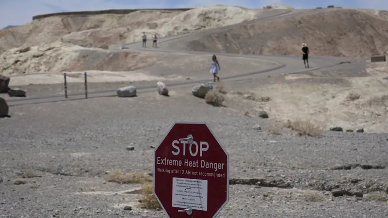 Death Valley Capai Suhu 53 Derajat Celcius