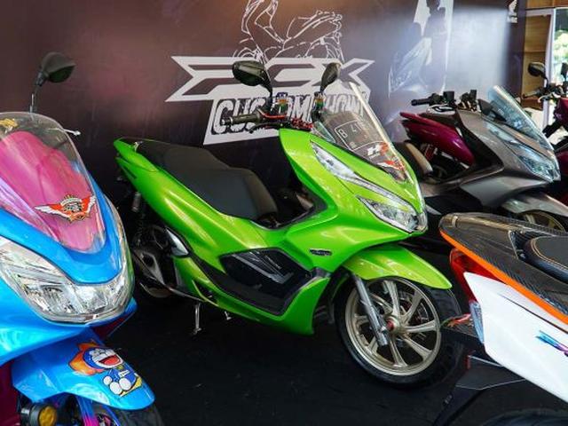 Ketika Komunitas Adu Keren Honda Pcx Modifikasi Otomotif Liputan6 Com