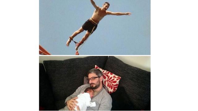 6 Potret Ayah Sebelum dan Sesudah Punya Anak Ini Bikin Ketawa Geli